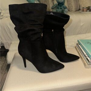 Jessica Simpson Black Heeled Boots